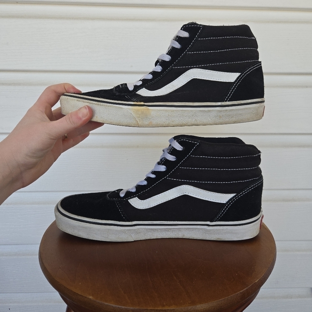 VANS Sk8-Hi Reissue Black Sneakers - Picture 6 of 7